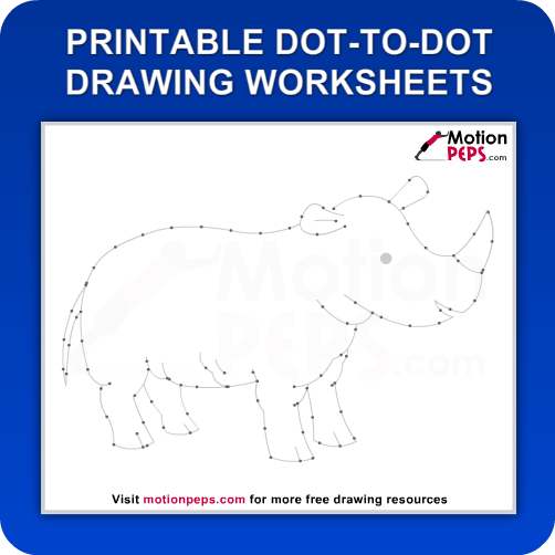 download-free-printable-rhino-dot-to-dot-drawing-worksheets-online